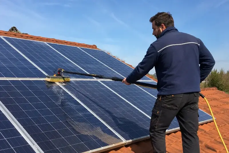 Nettoyage et entretien de panneaux solaires à Sorède